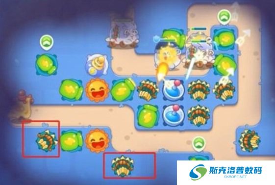 保卫萝卜4阿波道长17关攻略 阿波道长17关通关技巧