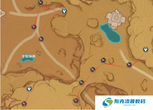 原神圣金虫采集路线是什么?原神圣金虫采集路线介绍