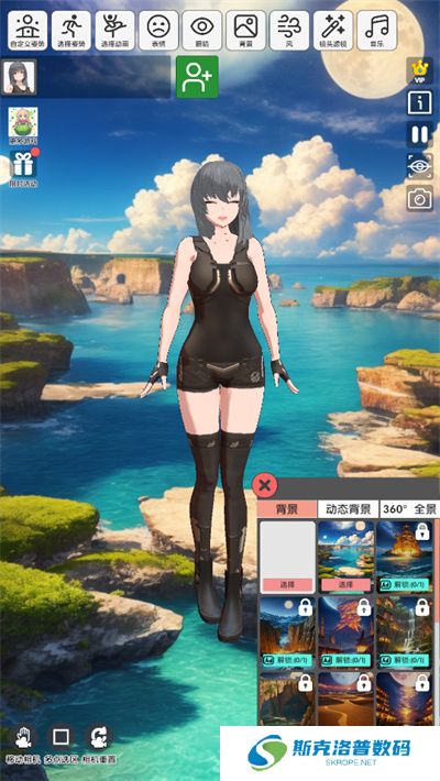 二次元动漫模特
