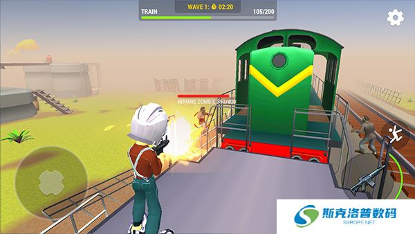 僵尸列车游戏