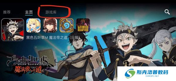 黑色五叶草魔法帝之道