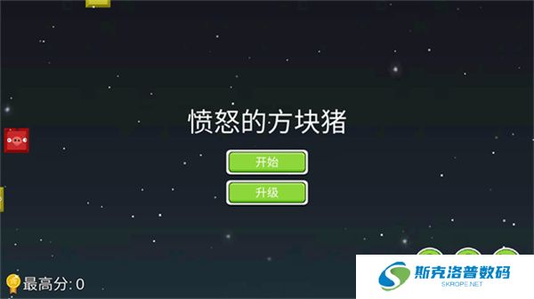 愤怒的方块猪