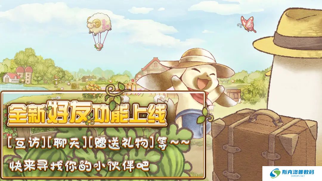 绵羊村的恬静时光